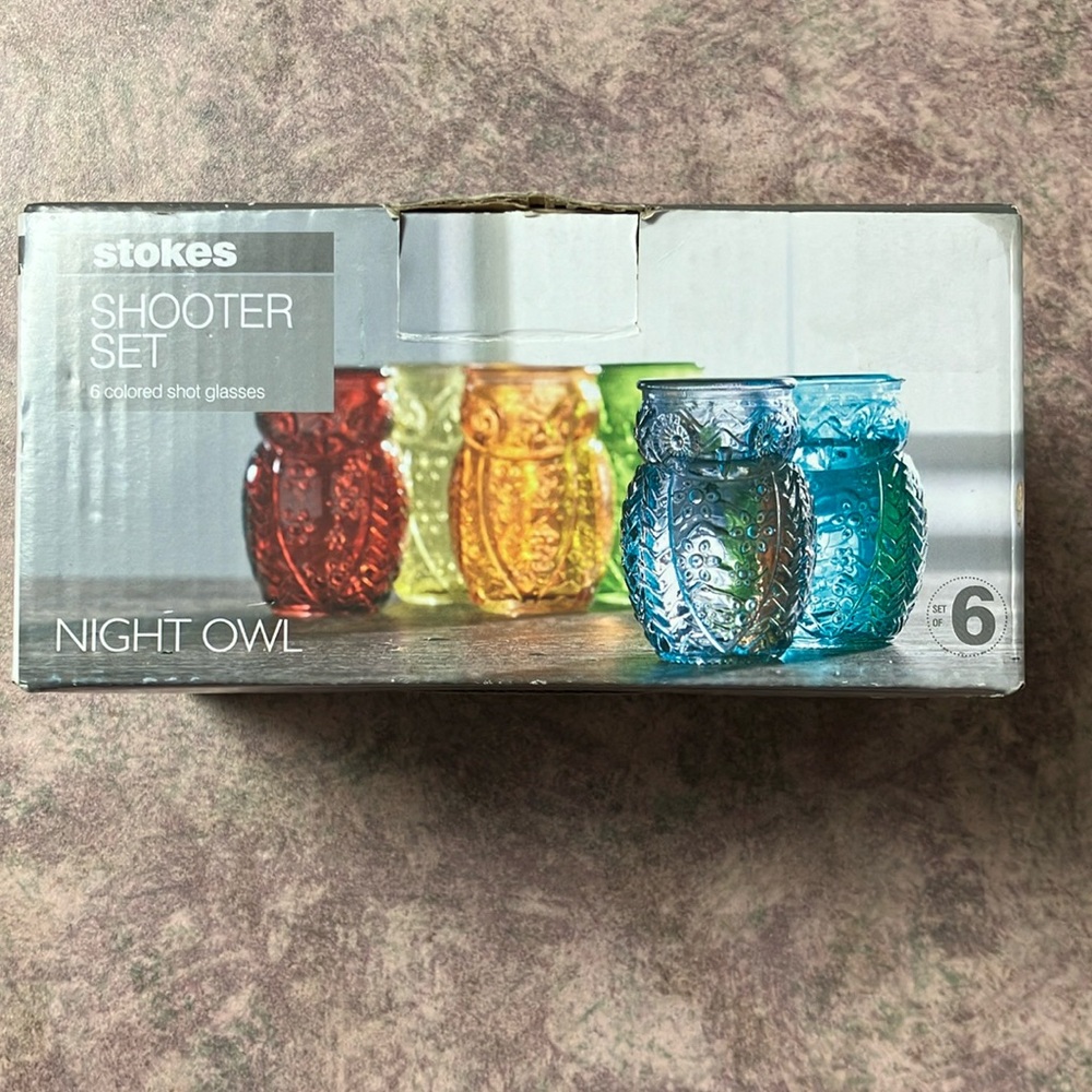 Night Owl Shooter Glasses Set
